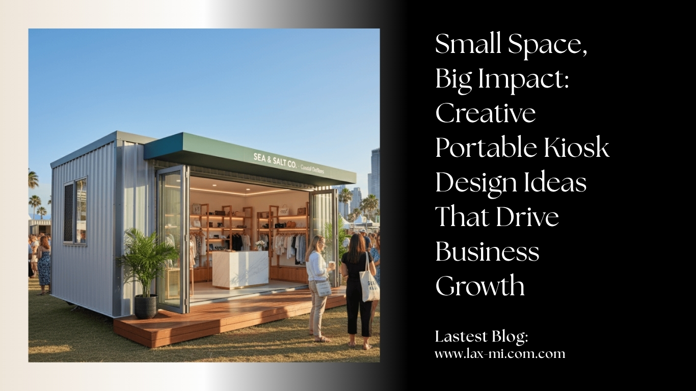 Creative Portable Kiosk Design