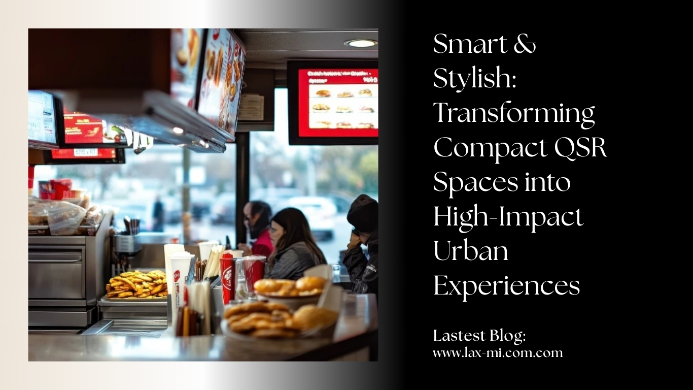 Smart & Stylish Compact QSR Spaces